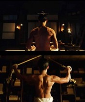 [NSP NEWS Image]玄彬逆鳞中型男背部肌肉照曝光