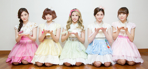 [NSP NEWS Image]新人组合Tint穿迷你韩服拜年