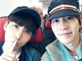 [NSP NEWS Image]SUPER JUNIORリョウクキュヒョン誕生日お祝いメッセージ2014年はキュの年