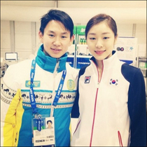 [NSP NEWS Image]哈萨克斯坦花滑名将丹尼斯譚讲述舞伴感受大赞金妍儿