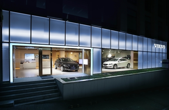 NSP통신-볼보자동차 서초전시장 외부