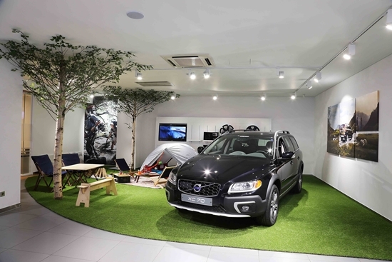 NSP통신-볼보자동차 서초전시장 내부