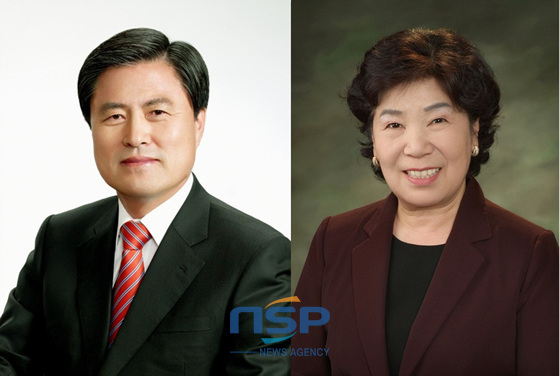 NSP통신-허남식 부산시장(왼쪽)과 임혜경 부산시교육감(오른쪽).