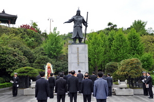 [NSP PHOTO]목포시, 이 충무공 탄신제전 세월호 침몰 사고로 간소히 추진