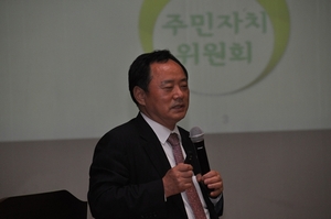 [NSP PHOTO]주민자치, 천안시장 후보자초청 대담·토론회 개최