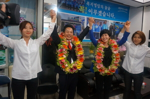 [NSP PHOTO]전동평 영암군수 당선자, 변화와 혁신으로 희망찬 영암 만들 것