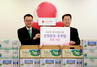[NSP PHOTO]일동후디스, 사랑의열매에 분유 3종 기부