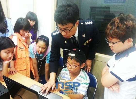 [NSP PHOTO]전주완산경찰, 제1기 청소년경찰학교 입학 큰 호응