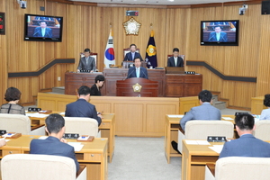 [NSP PHOTO]박홍률 목포시장 시의회와 상생·협력하겠다