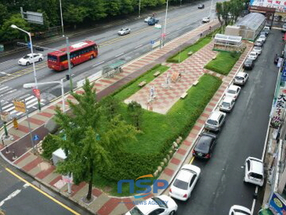 NSP통신-광주서구가 오는 30일 금호1동 상가 밀집지역에 개장하는 공영주차장. (광주서구)