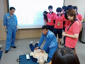 [NSP PHOTO]포스코 광양제철소 백운산 수련관서 시원한 여름을