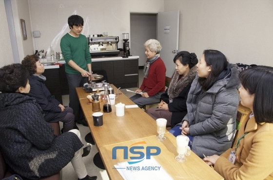 NSP통신-담양군이 상반기에 실시한 커피 바리스타 강좌. (담양군)