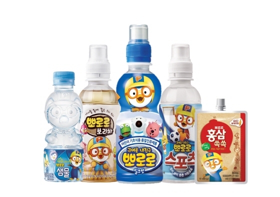 NSP통신-팔도 뽀로로 어린이 홍삼음료 제품 (팔도 제공)