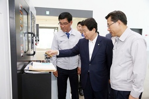 [NSP PHOTO]안상수 창원시장 관내 기업 애로사항 청취 몸소실천