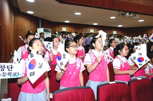 [NSP PHOTO]세종시, 세종시민회관서 제69주년 광복절 행사 가져