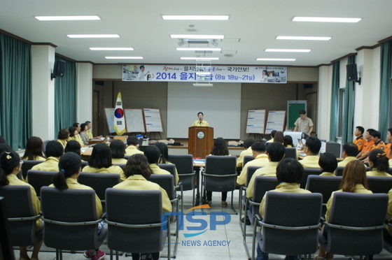 NSP통신-화순교육지원청이 소방안전교육을 실시하고 있다. (화순교육지원청)