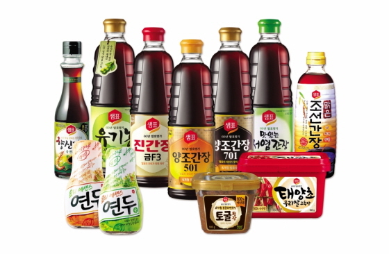 NSP통신-샘표 대표 장류 모음 (샘표 제공)