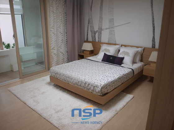NSP통신-84제곱미터형의 침실 모습.