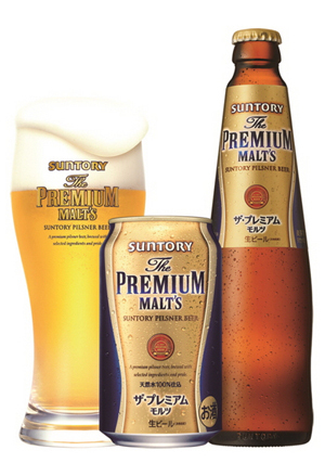 NSP통신-▲육전이나 생선전에 잘 어울리는 산토리 프리미엄 몰트 맥주