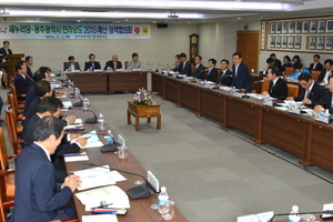 [NSP PHOTO]광주시·전남도, 광주시청서 새누리당과 예산정책협의회 개최