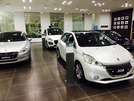 NSP통신-푸조 대치전시장