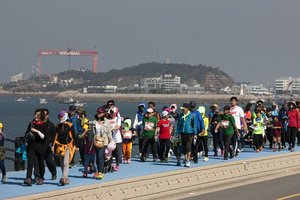 [NSP PHOTO]전국 군산 새만금 걷기대회 성료...관광자원 역할 톡톡