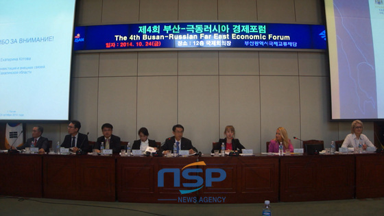 NSP통신-제4회 부산-극동러시아 경제포럼 참가자들이 한·러 양국의 교류 활성화 방안에 대해 토론하고 있다.