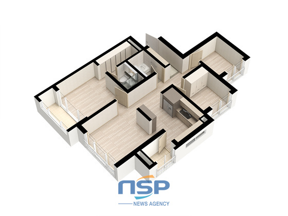 NSP통신-59m² A형은 주상복합형 아파트로 현대식으로 설계돼 이목이 집중되고 있다.
