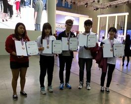 [NSP PHOTO]호서전문학교 헤어디자인과 국제한국미용페스티벌 수상