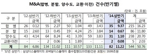 [NSP PHOTO]상반기, 국내 M&A 11조2000억원 기록…금감원 질적으론 좋지 못해