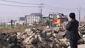 [NSP PHOTO][NSP TV]김제시, 지평선산단 건설폐기물 방치 주민반발 심각