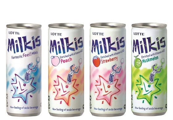 NSP통신-홍콩 수출용 밀키스 제품 (롯데칠성음료 제공)