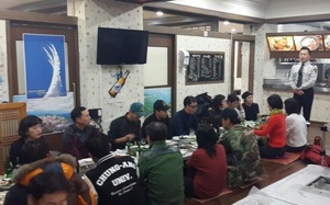 [NSP PHOTO]김종국 무주구천동 방범대장, 본격적인 시즌대비 치안확보 간담회 실시