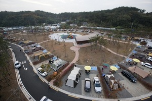 [NSP PHOTO]군산시, 청암산오토캠핑장 위탁 운영자 휴선유레저 선정