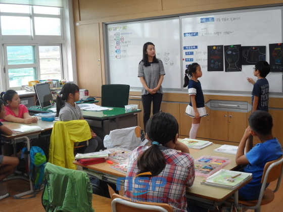 NSP통신-목포 삼향동초 수업 모습. (전남도교육청)