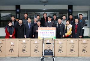 [NSP PHOTO]장흥군, 연말연시 소외계층에 성금 및 성품기탁 줄이어