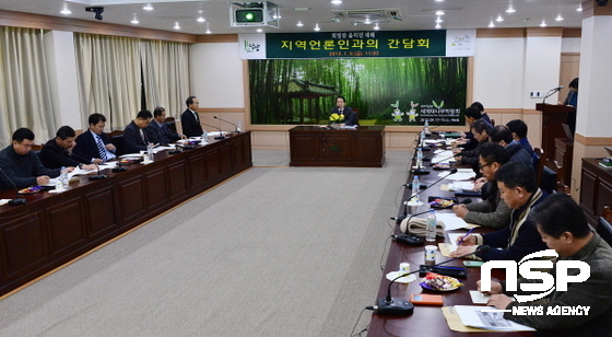 NSP통신-담양군이 9일 개최한 기자간담회. (담양군)