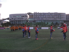 [NSP PHOTO]한국여자축구 꿈나무들, 목포에서 구슬땀 흘려