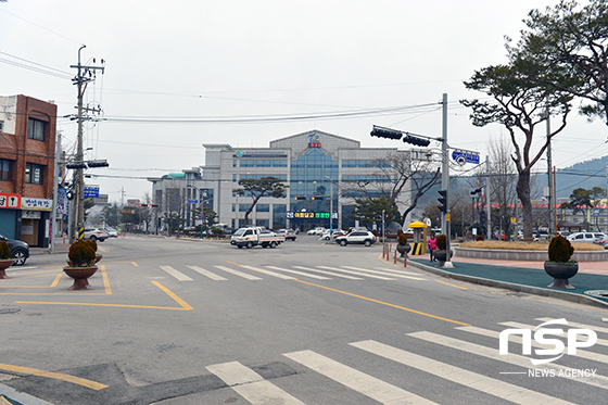 NSP통신-회전교차로 설치계획 중인 고창군청 앞 5거리