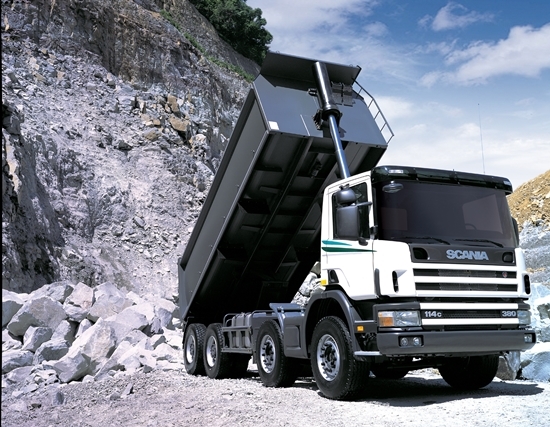 NSP통신-스카니아 덤프트럭