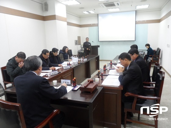 NSP통신-지난 9일 시청 워크숍룸에서 개최된 공동주택지원심사위원회 (아산시)