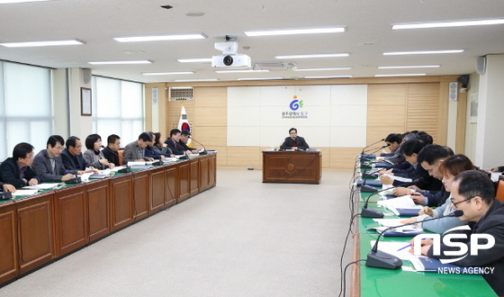 NSP통신-광주동구가 17일 개최한 국·시비 지원 요청사업 발굴 보고회. (광주 동구)