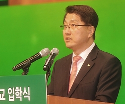 [NSP PHOTO]진웅섭 금감원장, 시간관리·내면의 힘·좋은 관계가 취업의 조건