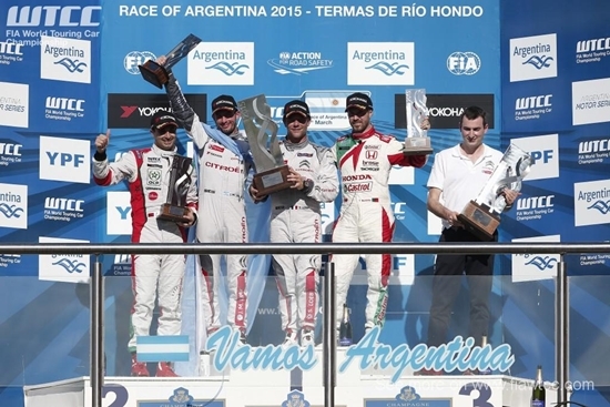 NSP통신-시트로엥 WTCC 아르헨티나 대회 우승_호세 마리아 로페즈와 세바스티앙 로브
