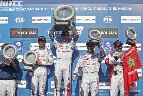 [NSP PHOTO]시트로엥 레이싱 팀, WTCC 대회 1·2라운드 우승