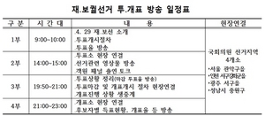 [NSP PHOTO]4·29 재보궐선거, 투표시간 오전 6시부터 오후 8시까지