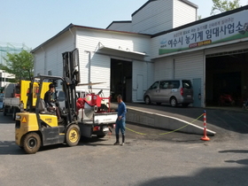 [NSP PHOTO]여수시, 농번기 공휴일에도 농기계임대사업 운영