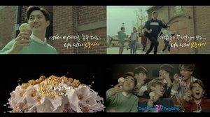 [NSP PHOTO]배스킨라빈스, EXO-K와 함께한 무비씨어터팝콘 TV 광고 온에어