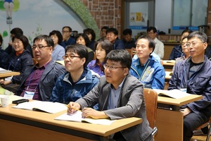 [NSP PHOTO]무주군 공직자,  공직변화와 혁신위한 신바람 교육 실시