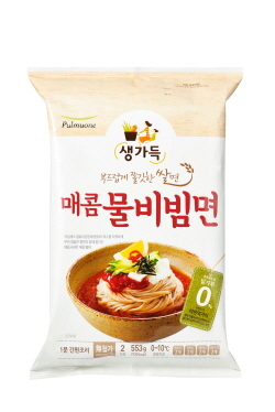 NSP통신-부드럽게 쫄깃한 쌀면 매콤물비빔면 (풀무원 제공)